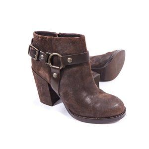 Ash Falcon Boot Belted Harness Ankle Moto Booties